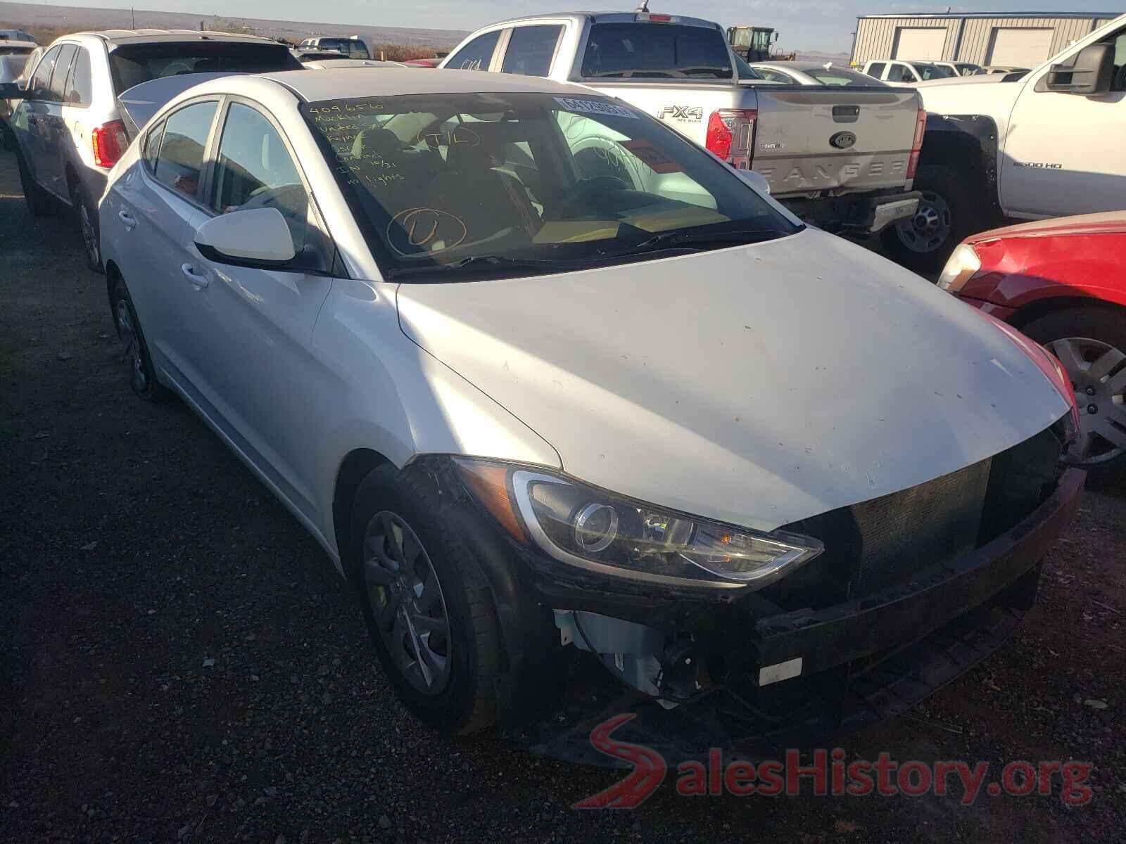 5NPD74LF7HH070159 2017 HYUNDAI ELANTRA