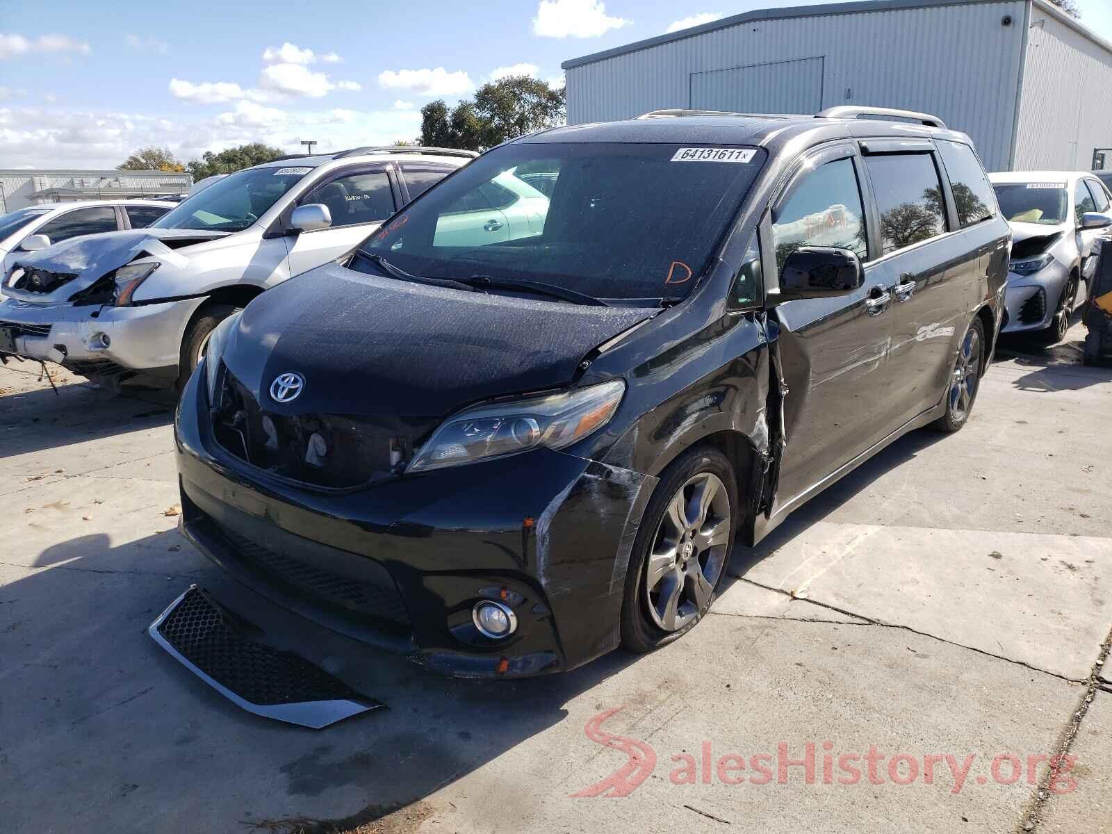 5TDXK3DC5GS742061 2016 TOYOTA SIENNA