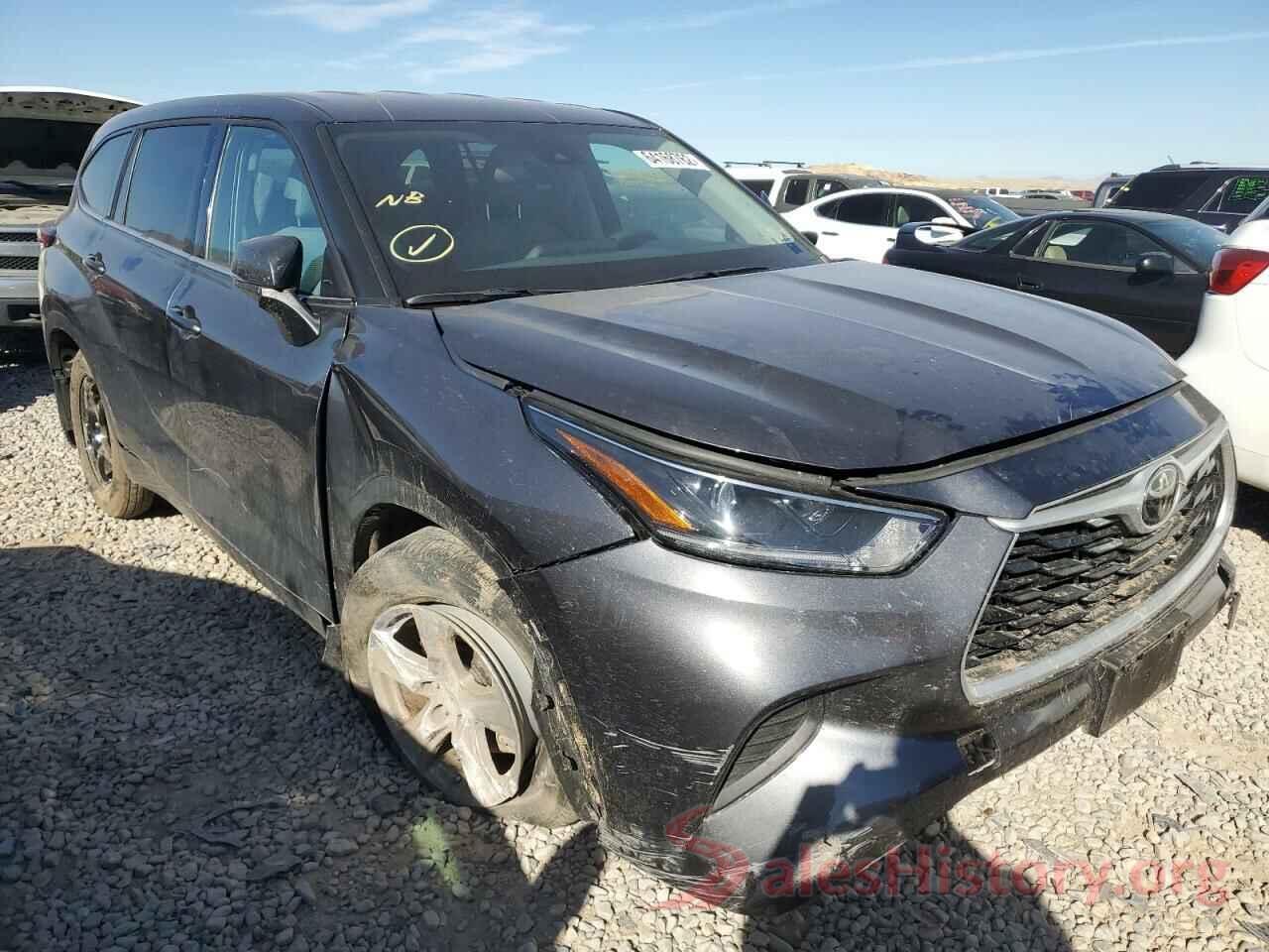 5TDCZRBHXMS529405 2021 TOYOTA HIGHLANDER