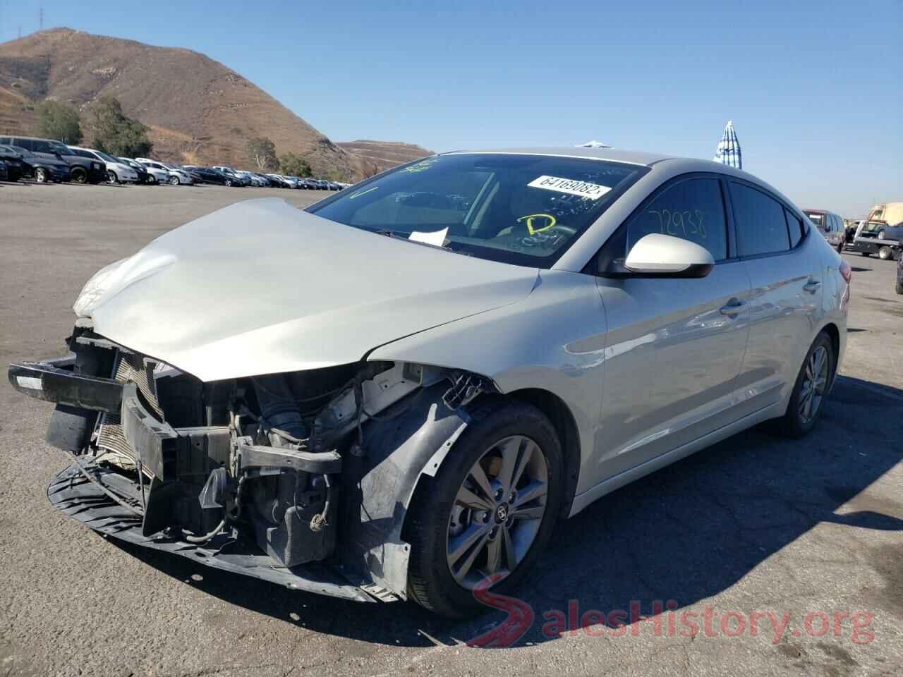 5NPD84LFXJH373083 2018 HYUNDAI ELANTRA