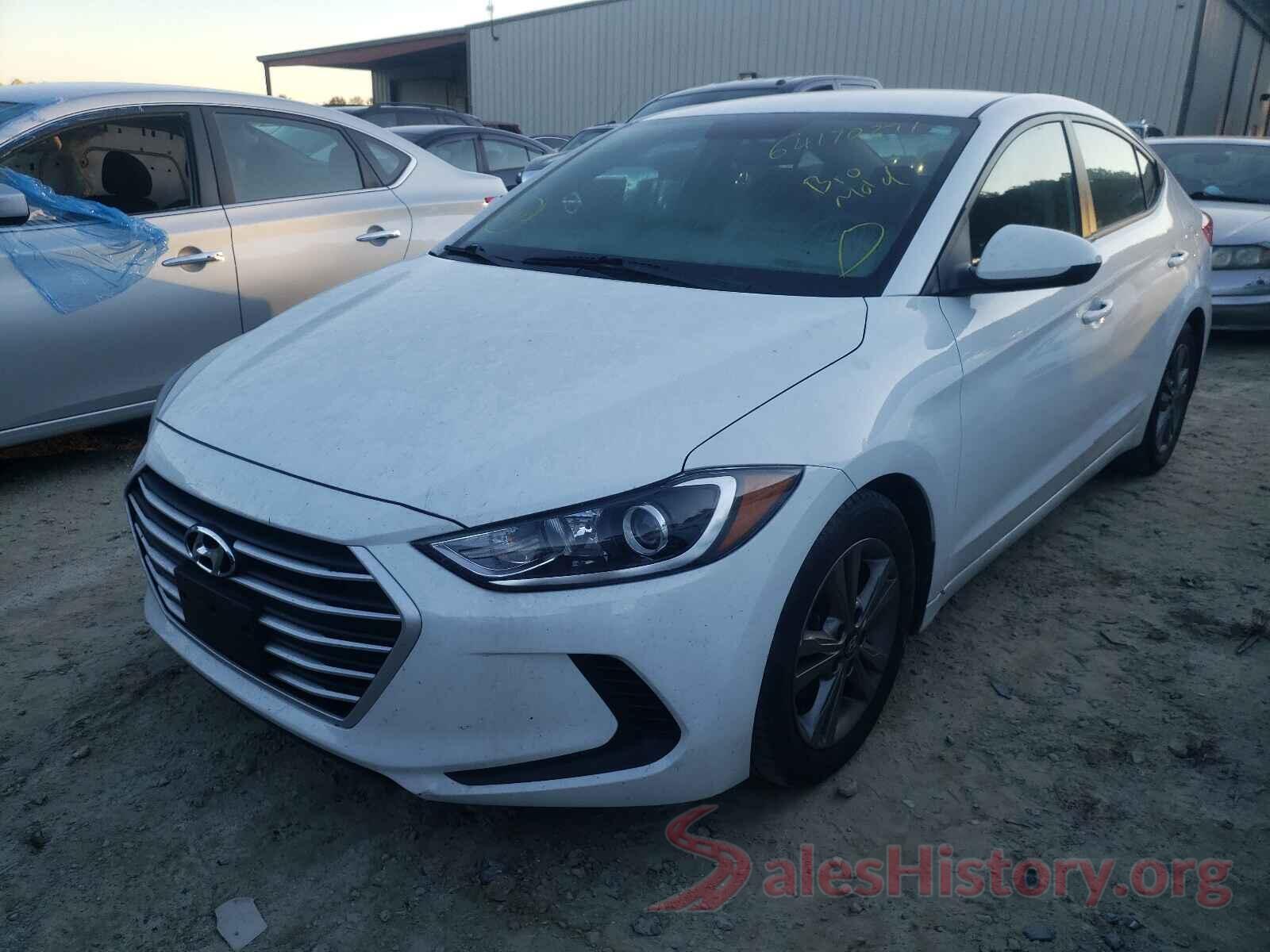 5NPD84LF6JH302852 2018 HYUNDAI ELANTRA