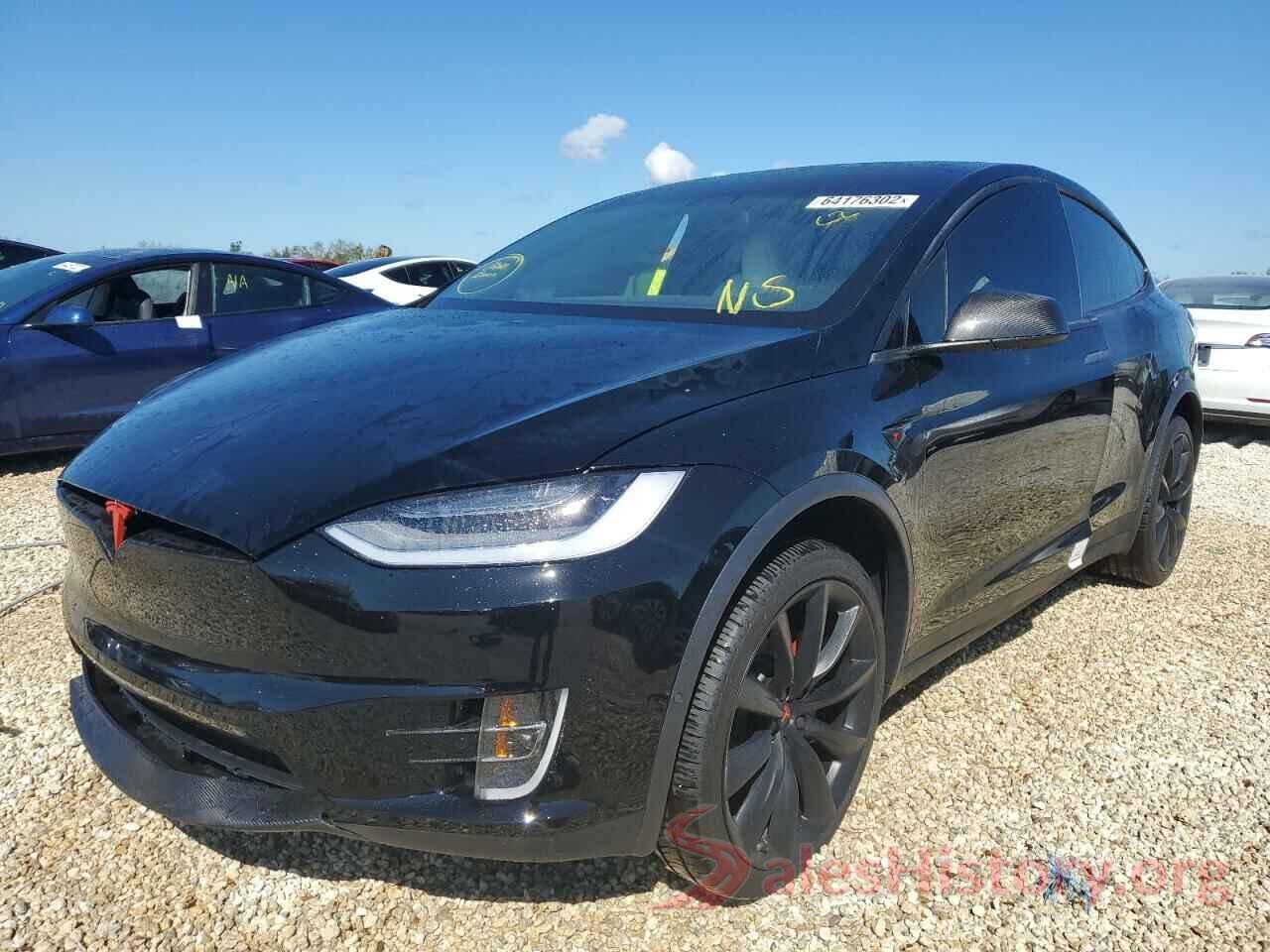 5YJXCDE2XLF280930 2020 TESLA MODEL X