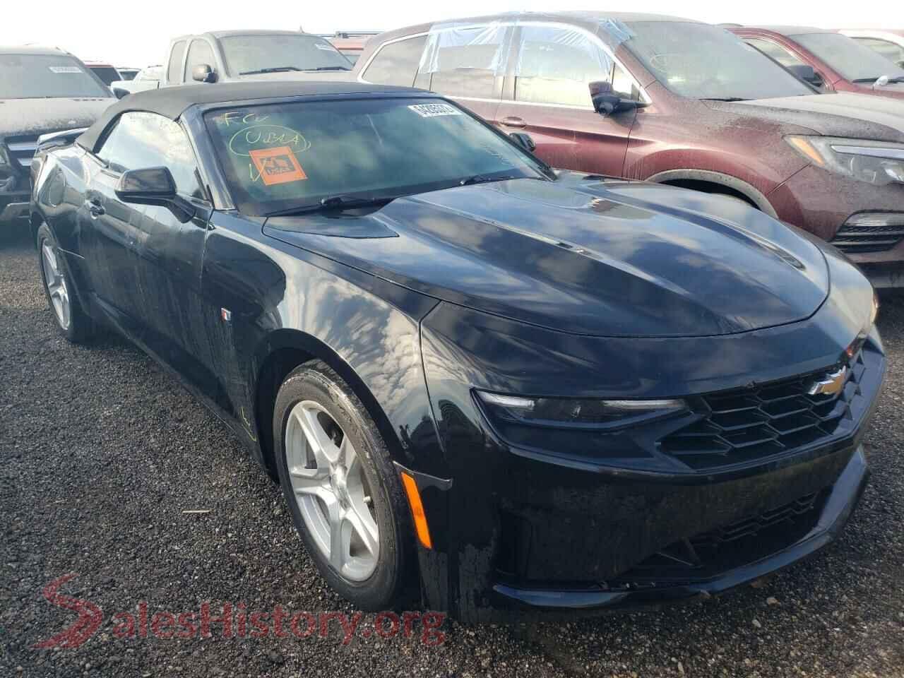 2020 CHEVROLET CAMARO VIN 1G1FB3DS8L0106209, auction photo