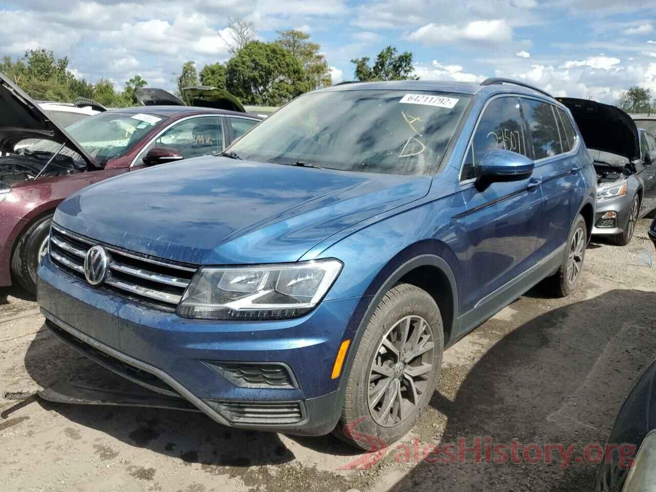 3VV3B7AX4LM061723 2020 VOLKSWAGEN TIGUAN