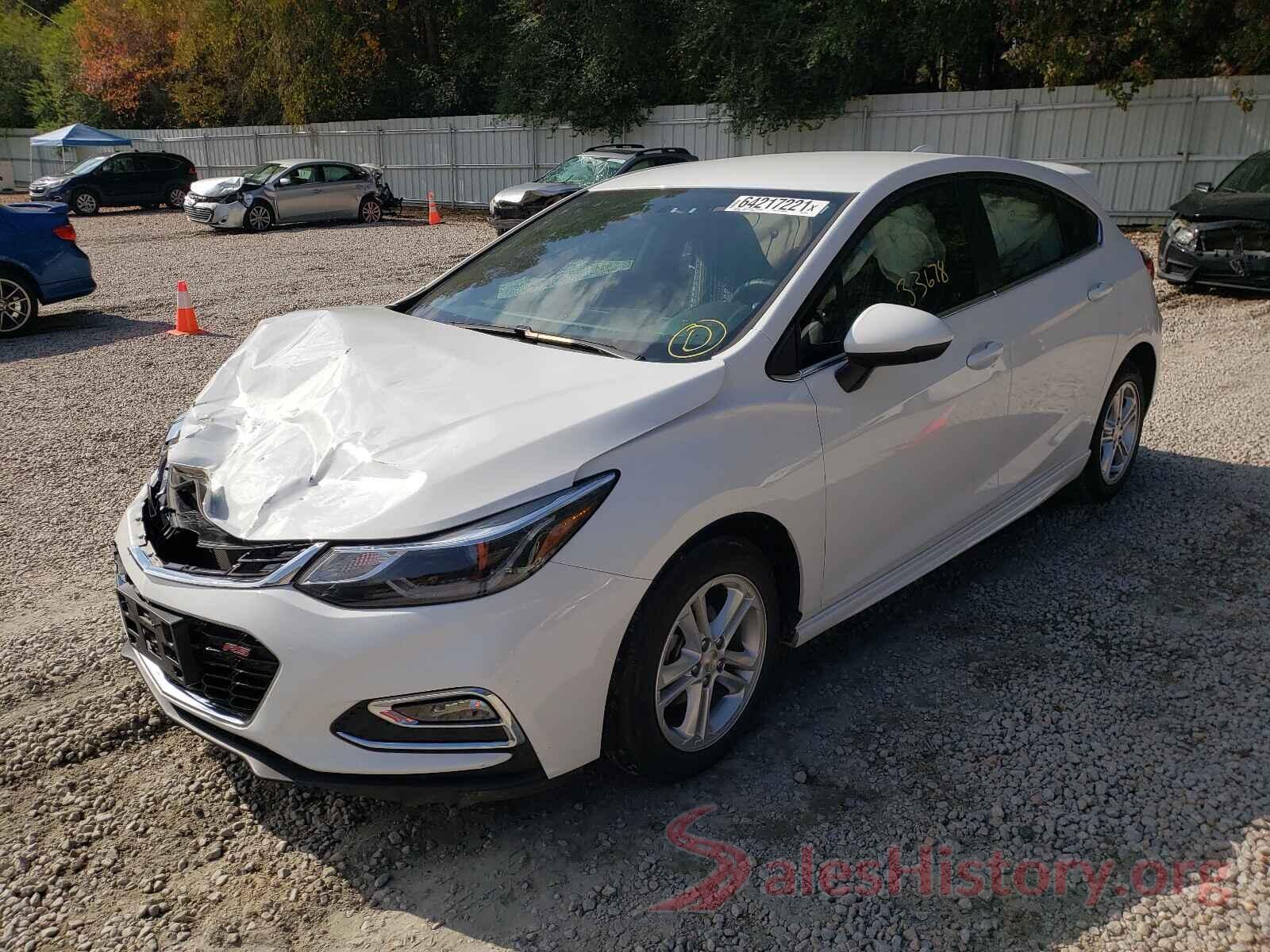 3G1BD6SM2JS524642 2018 CHEVROLET CRUZE