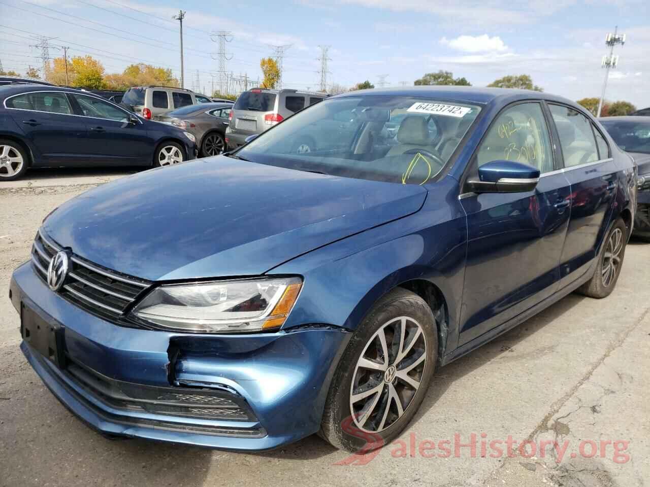 3VWDB7AJ7HM262681 2017 VOLKSWAGEN JETTA