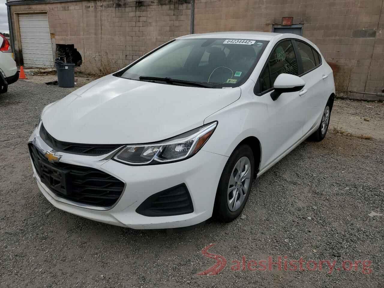 3G1BC6SM7KS586994 2019 CHEVROLET CRUZE