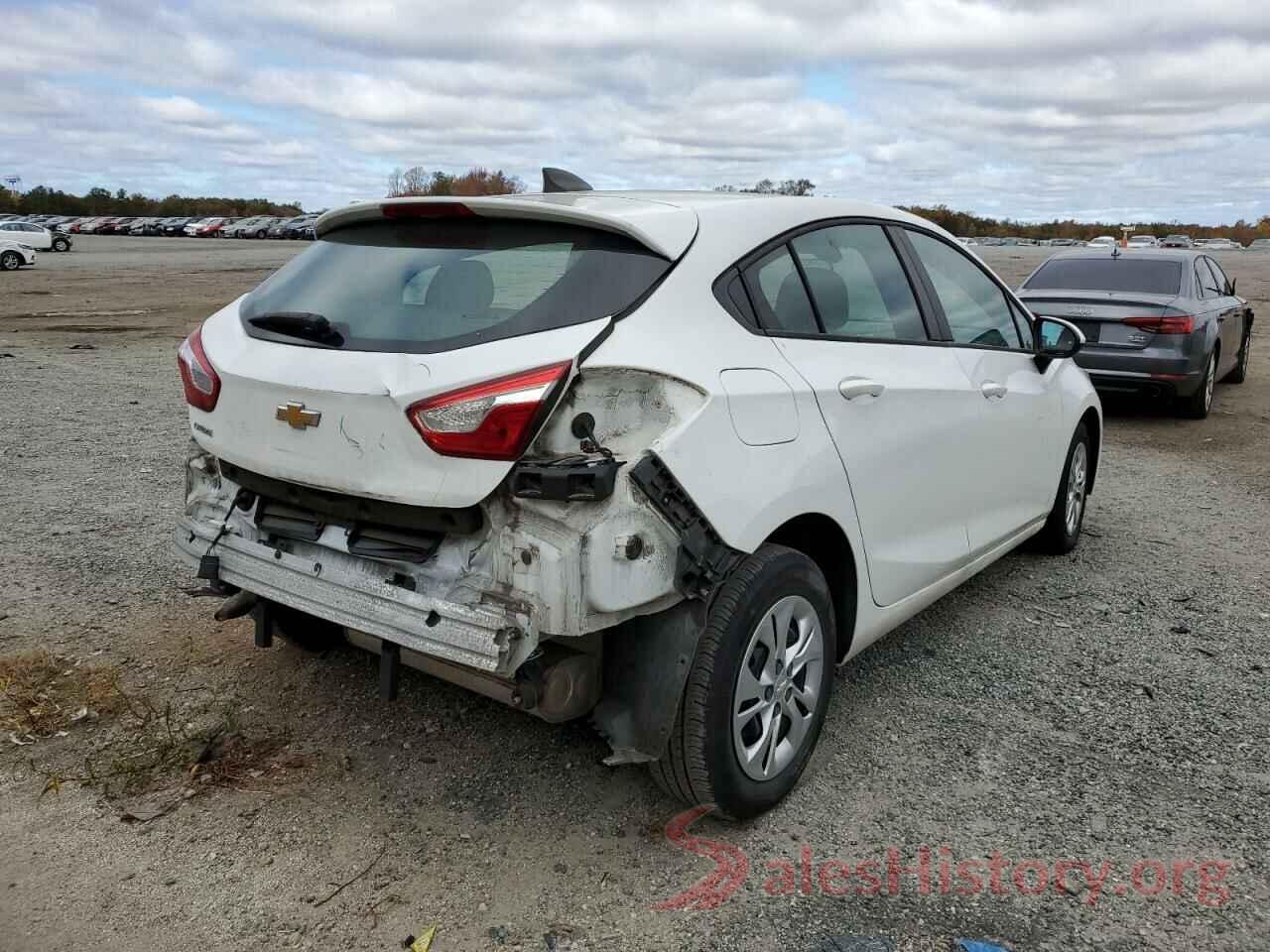 3G1BC6SM7KS586994 2019 CHEVROLET CRUZE