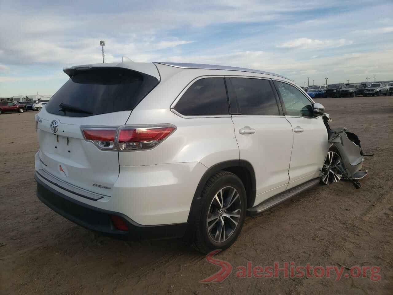 5TDJKRFH7GS246809 2016 TOYOTA HIGHLANDER