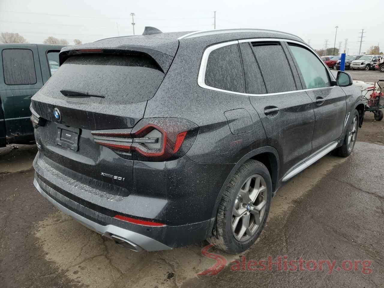 5UX53DP04N9K34105 2022 BMW X3