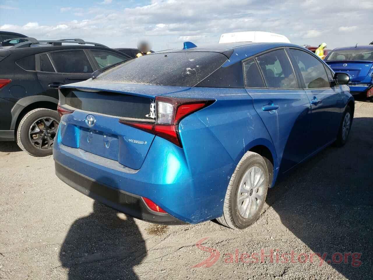 JTDKARFU3L3116378 2020 TOYOTA PRIUS