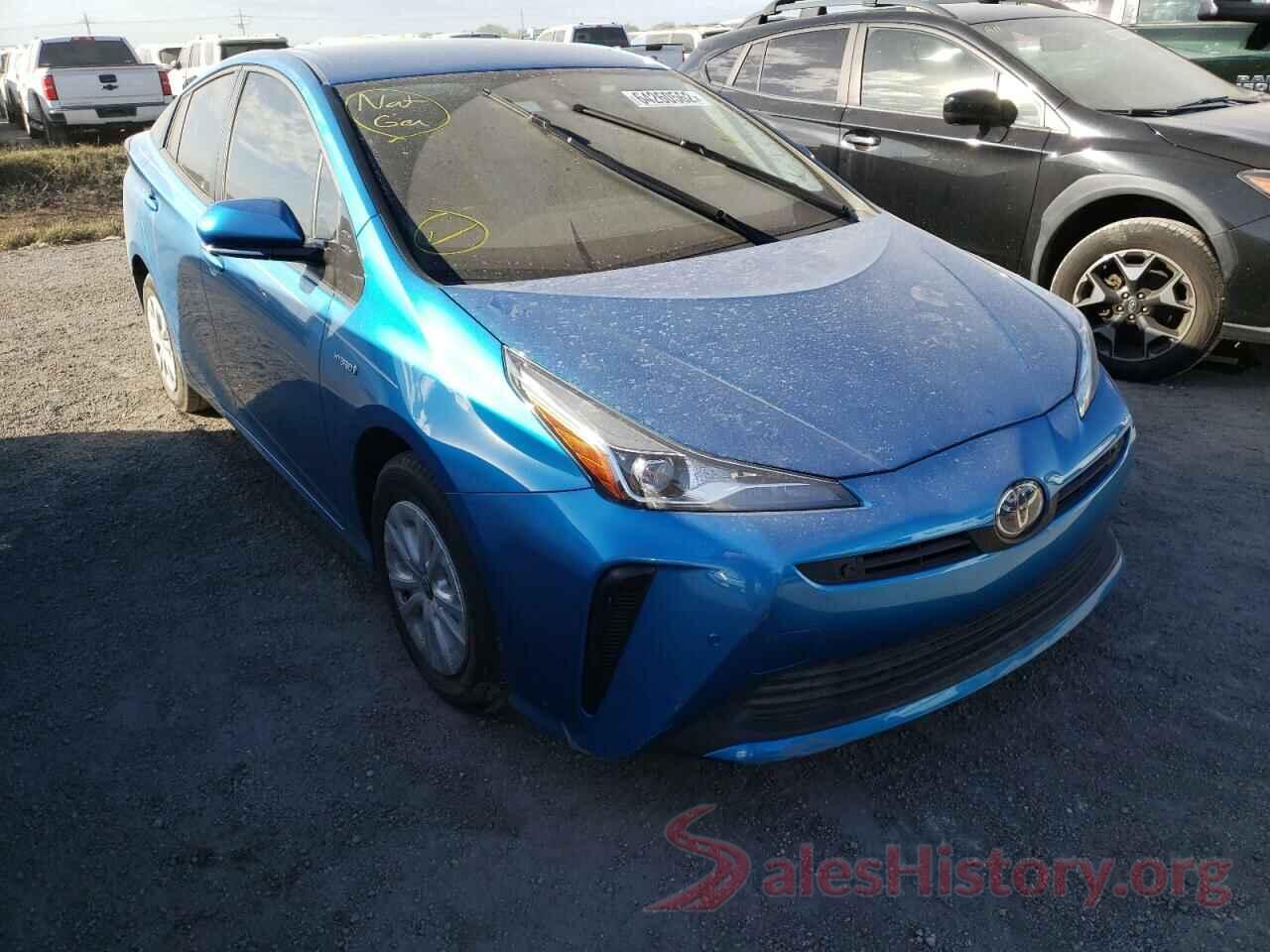 JTDKARFU3L3116378 2020 TOYOTA PRIUS