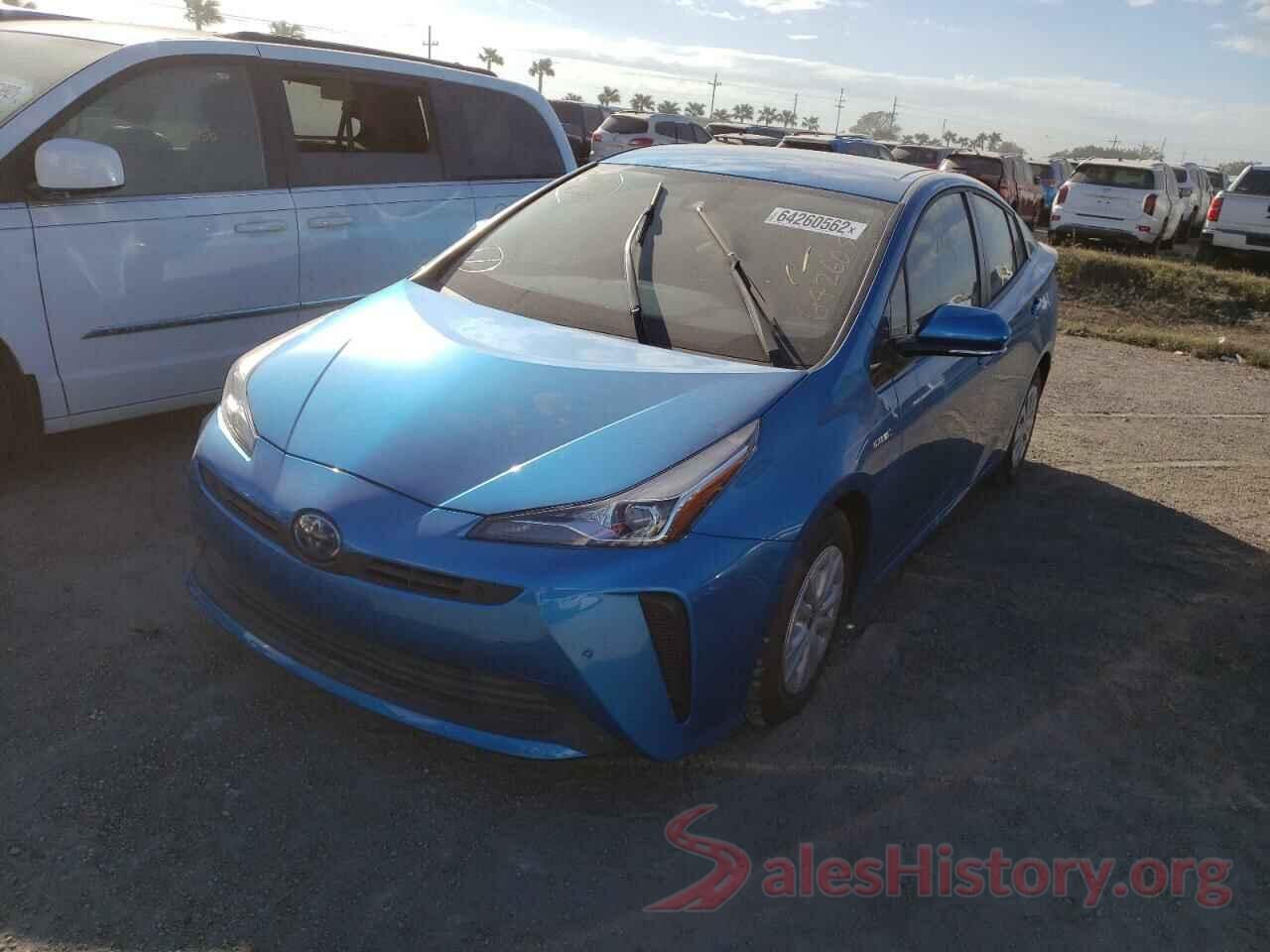 JTDKARFU3L3116378 2020 TOYOTA PRIUS