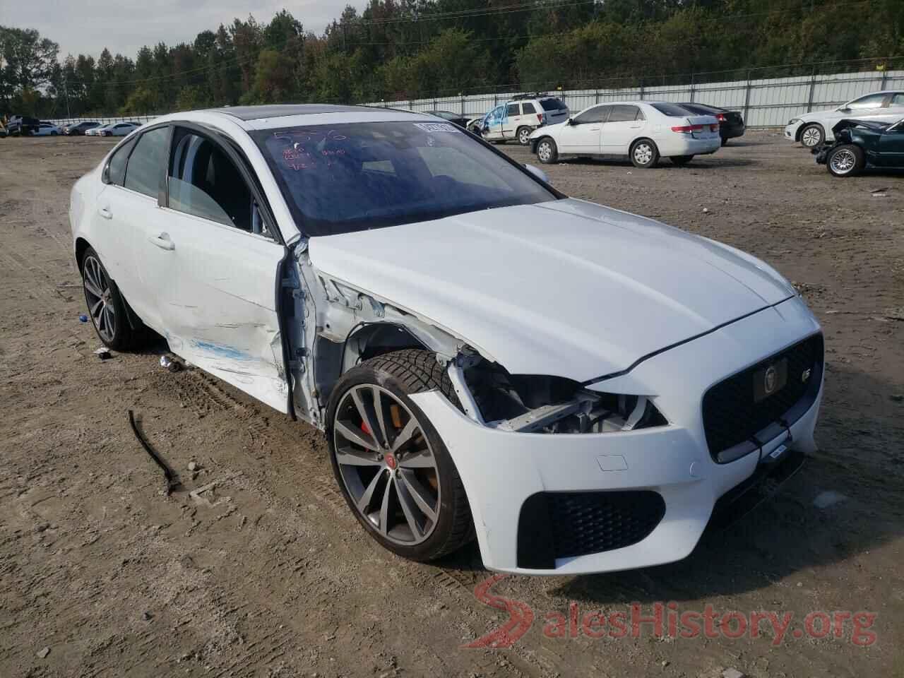 SAJBM4BVXHCY43258 2017 JAGUAR XF