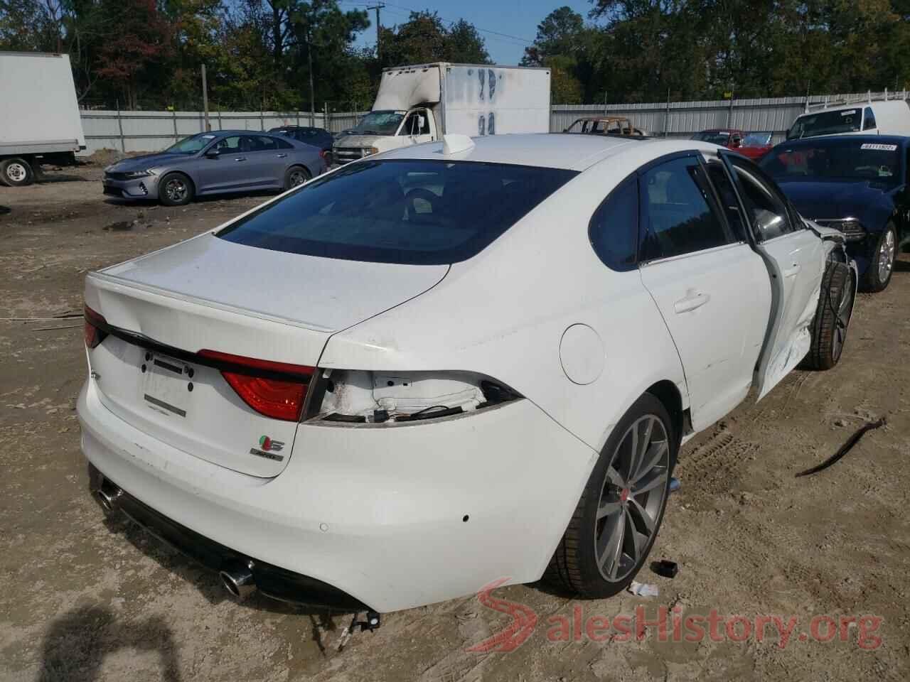 SAJBM4BVXHCY43258 2017 JAGUAR XF