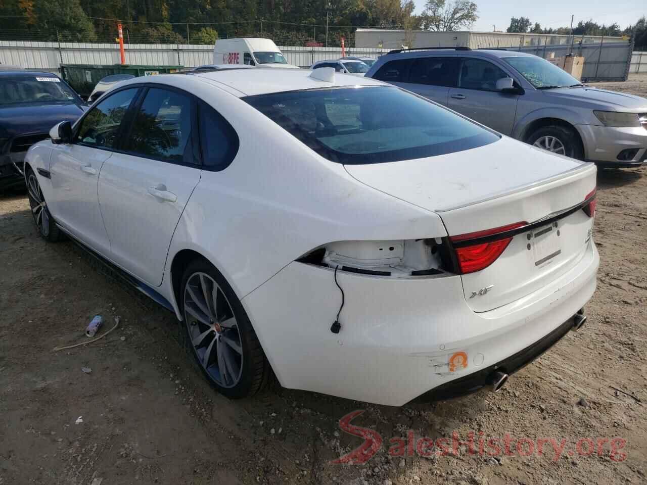 SAJBM4BVXHCY43258 2017 JAGUAR XF