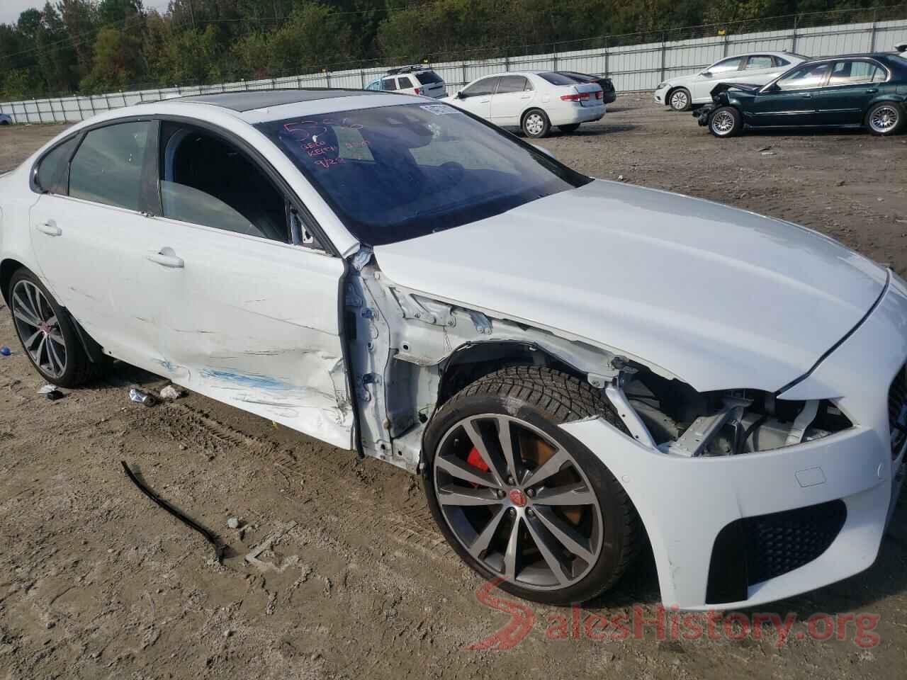 SAJBM4BVXHCY43258 2017 JAGUAR XF