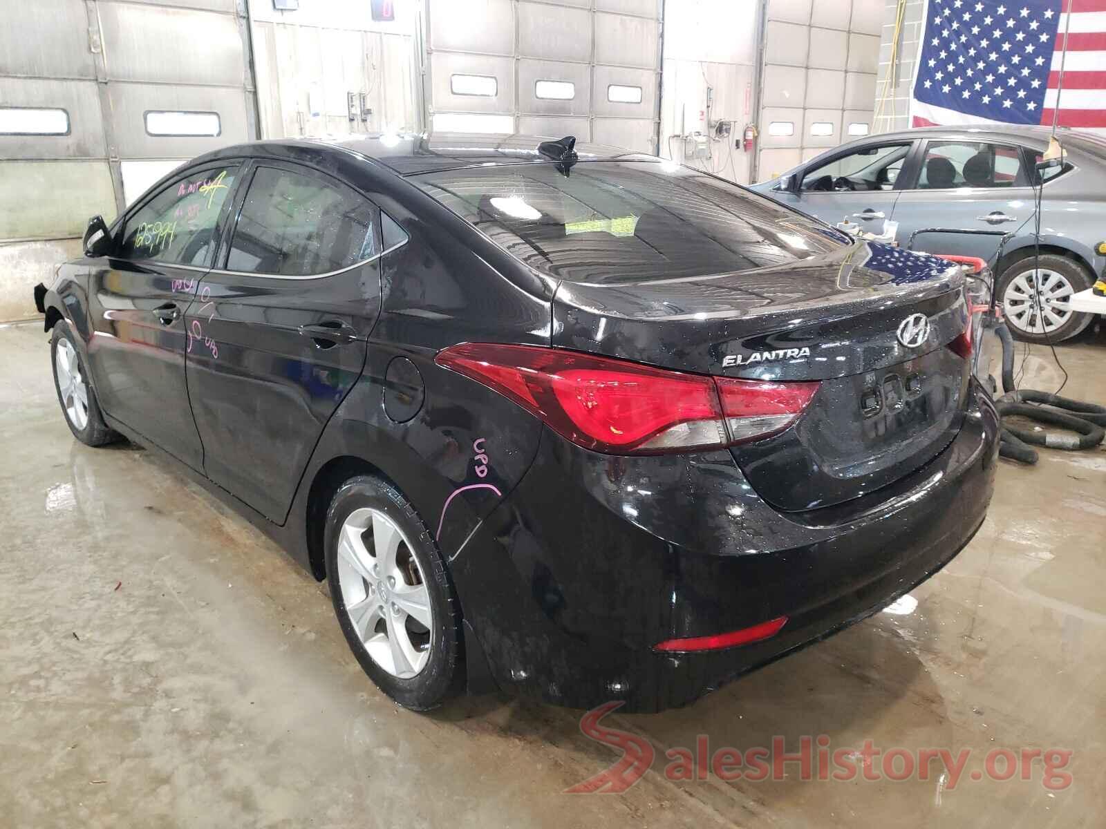 5NPDH4AE6GH794897 2016 HYUNDAI ELANTRA