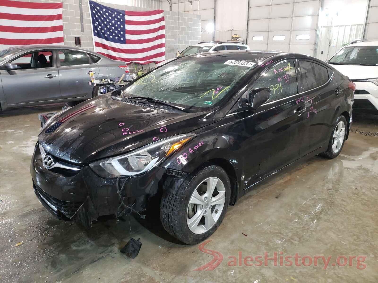 5NPDH4AE6GH794897 2016 HYUNDAI ELANTRA