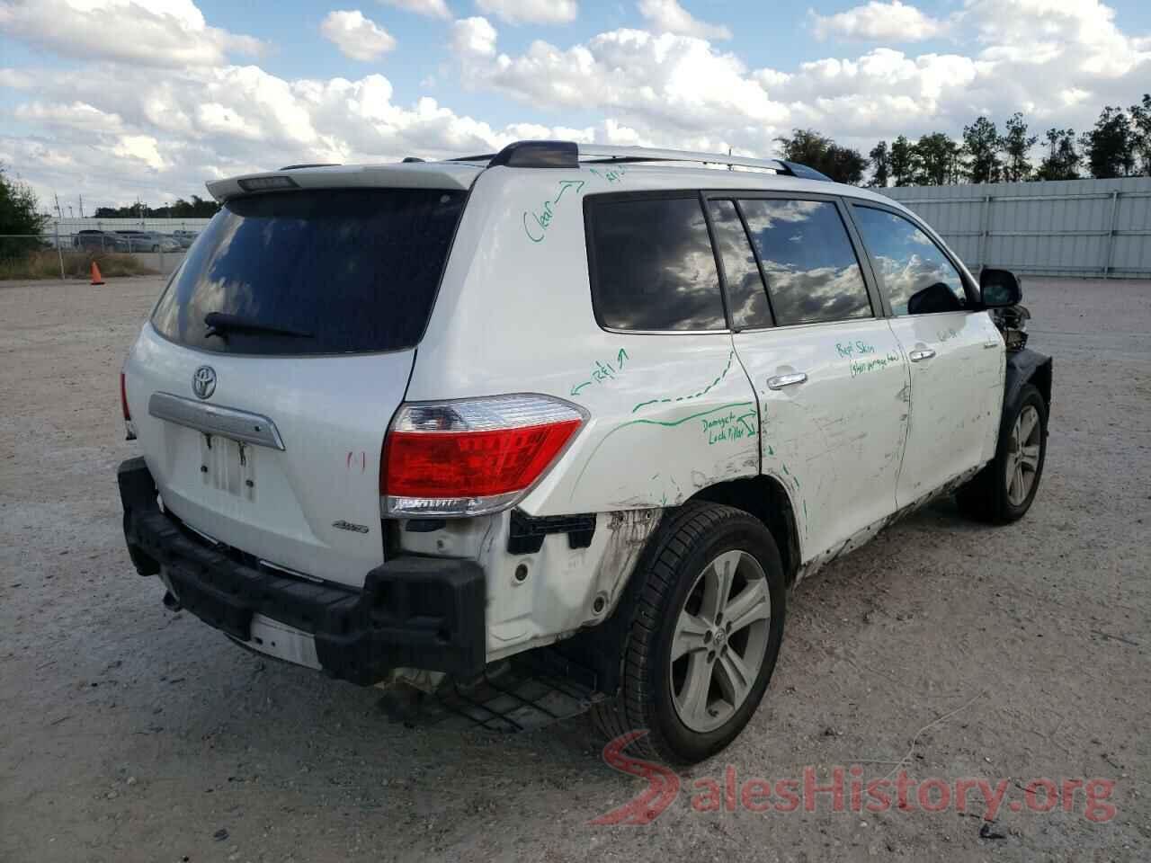 5TDDK3EH8CS168823 2012 TOYOTA HIGHLANDER