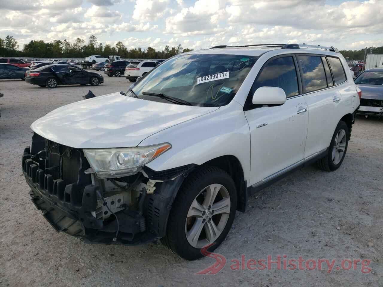 5TDDK3EH8CS168823 2012 TOYOTA HIGHLANDER