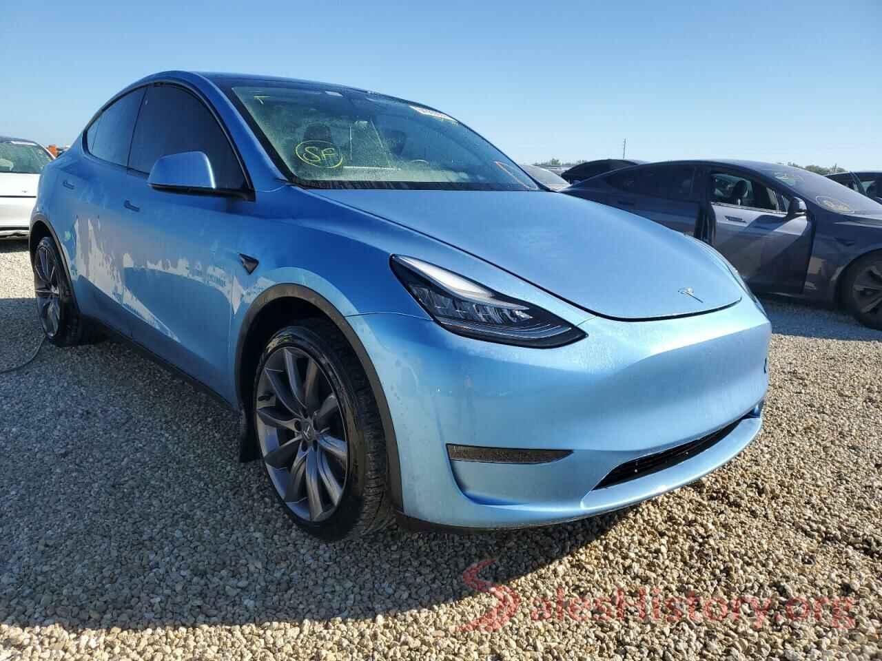 5YJYGDEE1LF033038 2020 TESLA MODEL Y