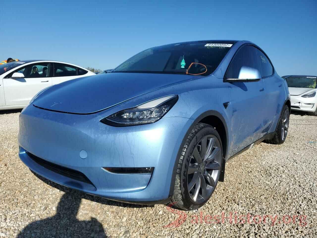 5YJYGDEE1LF033038 2020 TESLA MODEL Y