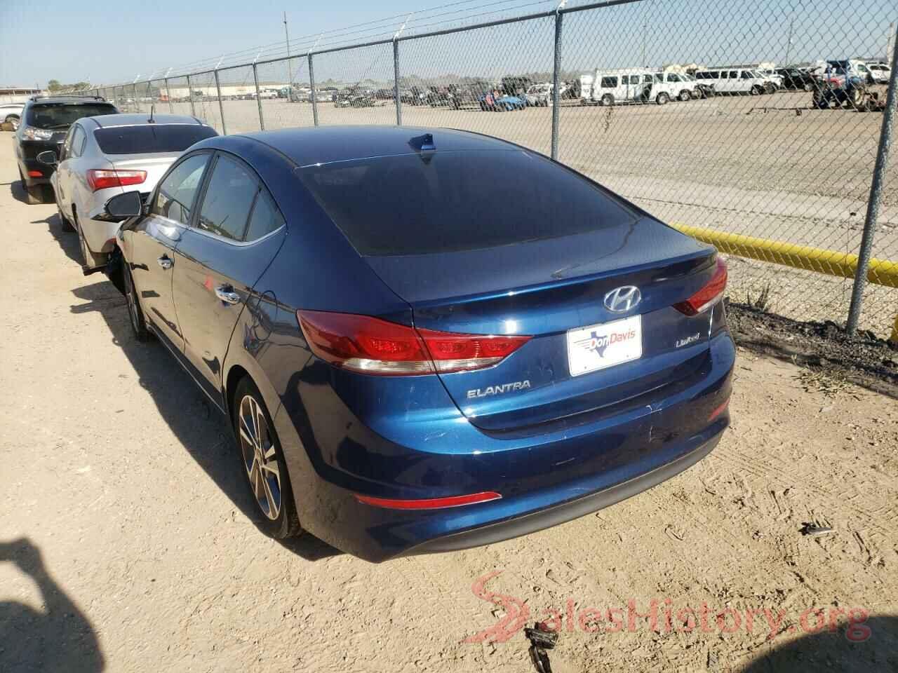 5NPD84LF2HH062712 2017 HYUNDAI ELANTRA