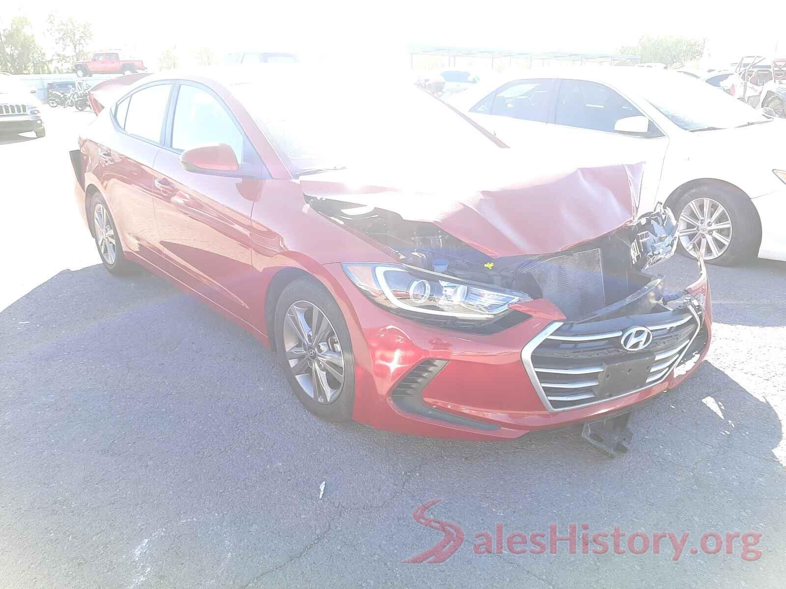 5NPD84LF4JH335980 2018 HYUNDAI ELANTRA