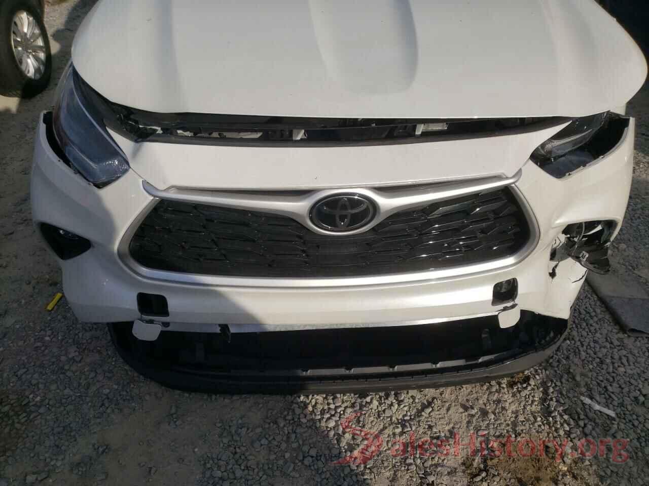 5TDGZRBH3MS546743 2021 TOYOTA HIGHLANDER