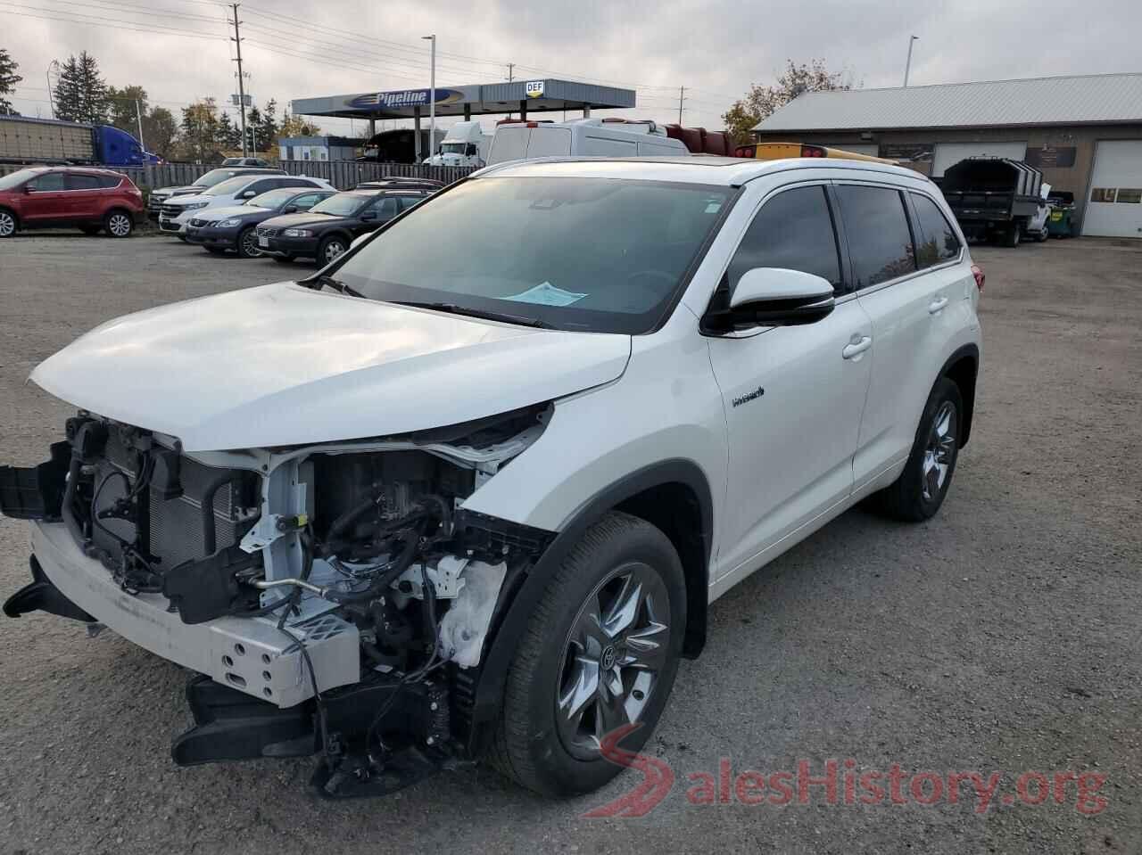 5TDDGRFHXKS070894 2019 TOYOTA HIGHLANDER