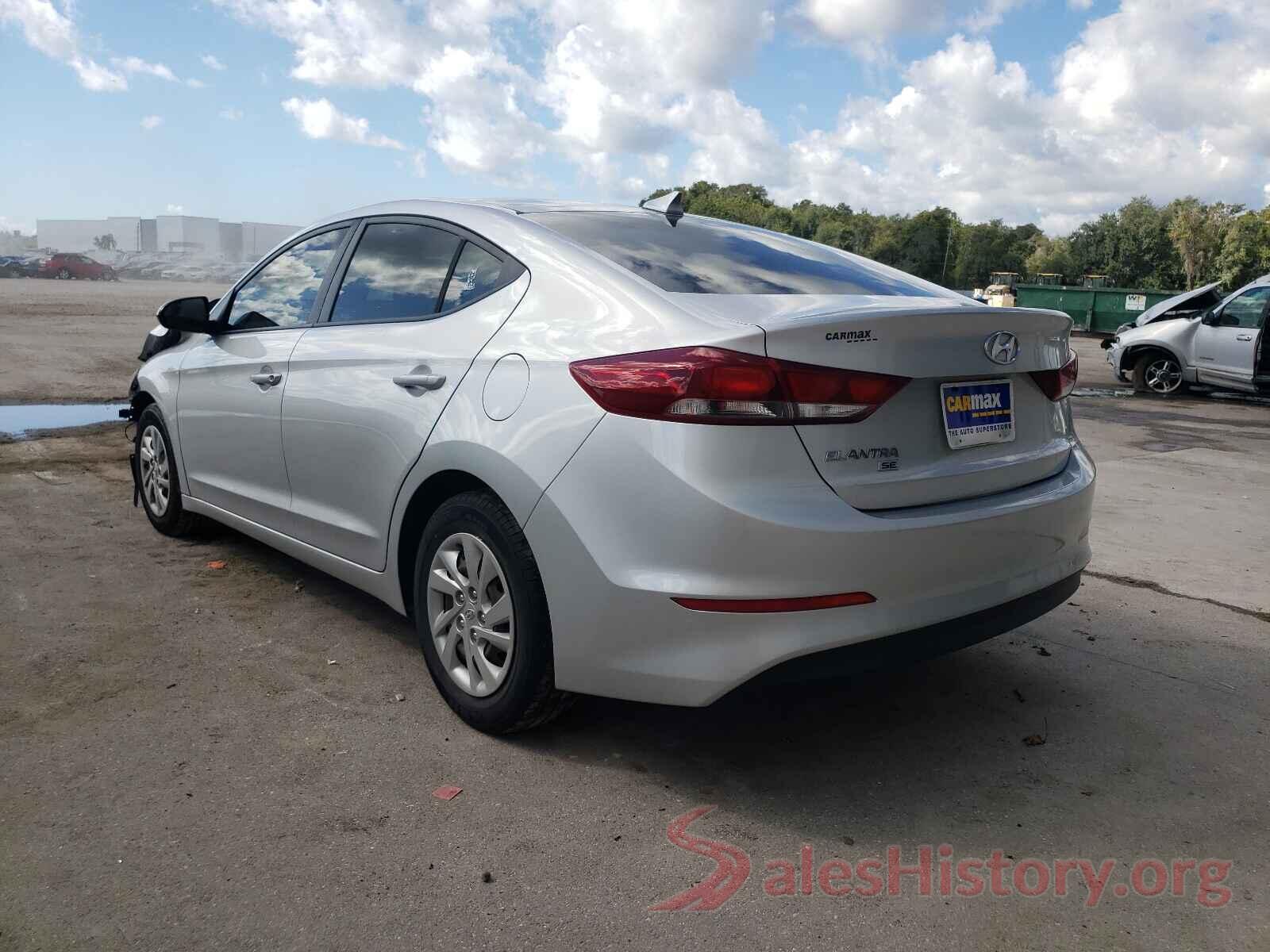 5NPD74LF3HH195689 2017 HYUNDAI ELANTRA