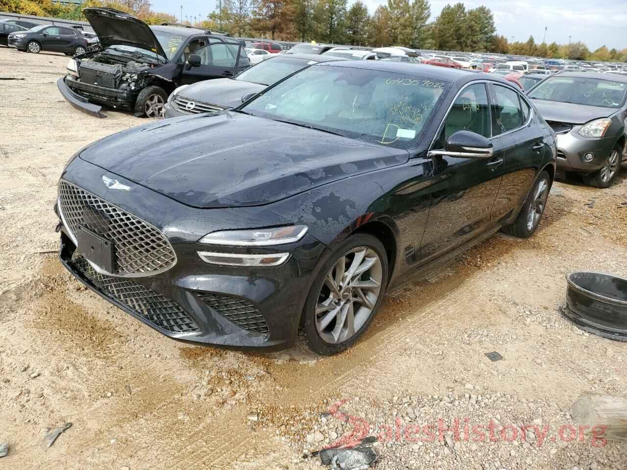 KMTG34TA8NU094471 2022 GENESIS G70 BASE