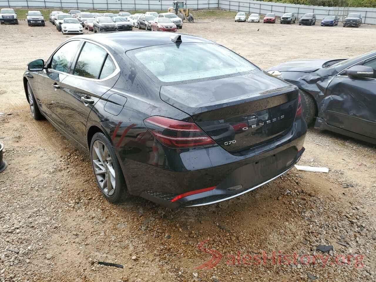 KMTG34TA8NU094471 2022 GENESIS G70 BASE