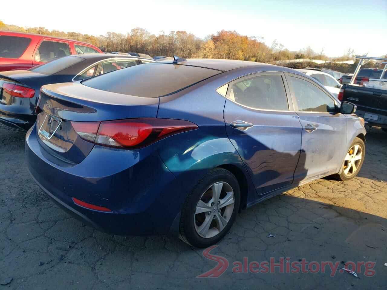 5NPDH4AE0GH726904 2016 HYUNDAI ELANTRA