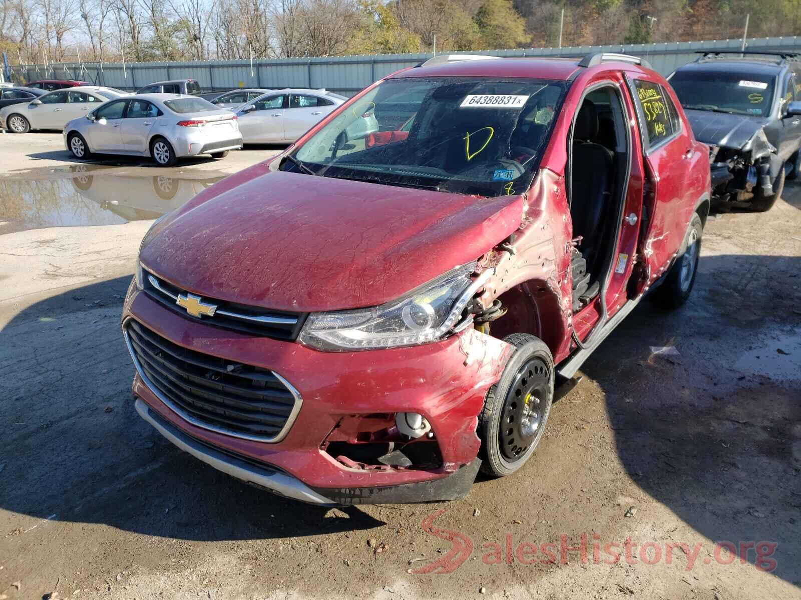 3GNCJPSB2JL416371 2018 CHEVROLET TRAX