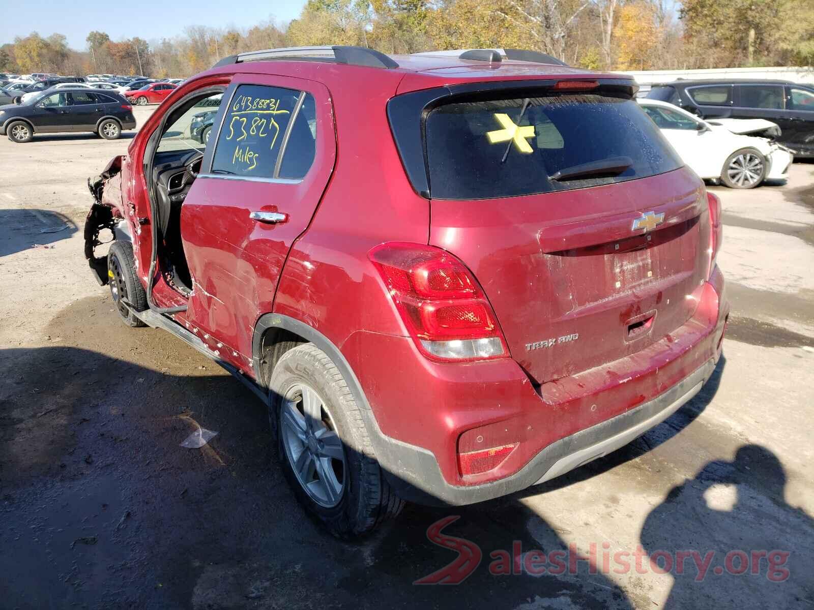 3GNCJPSB2JL416371 2018 CHEVROLET TRAX