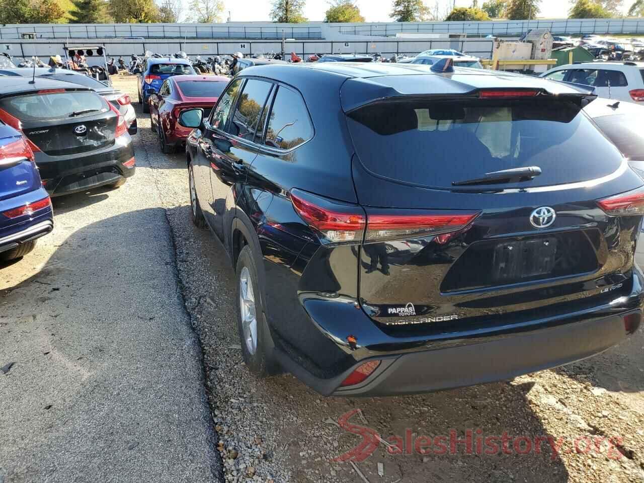 5TDBZRBH2MS085609 2021 TOYOTA HIGHLANDER