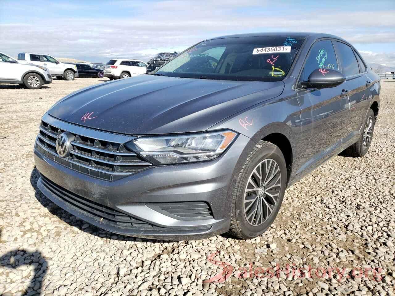 3VWC57BU1KM183302 2019 VOLKSWAGEN JETTA