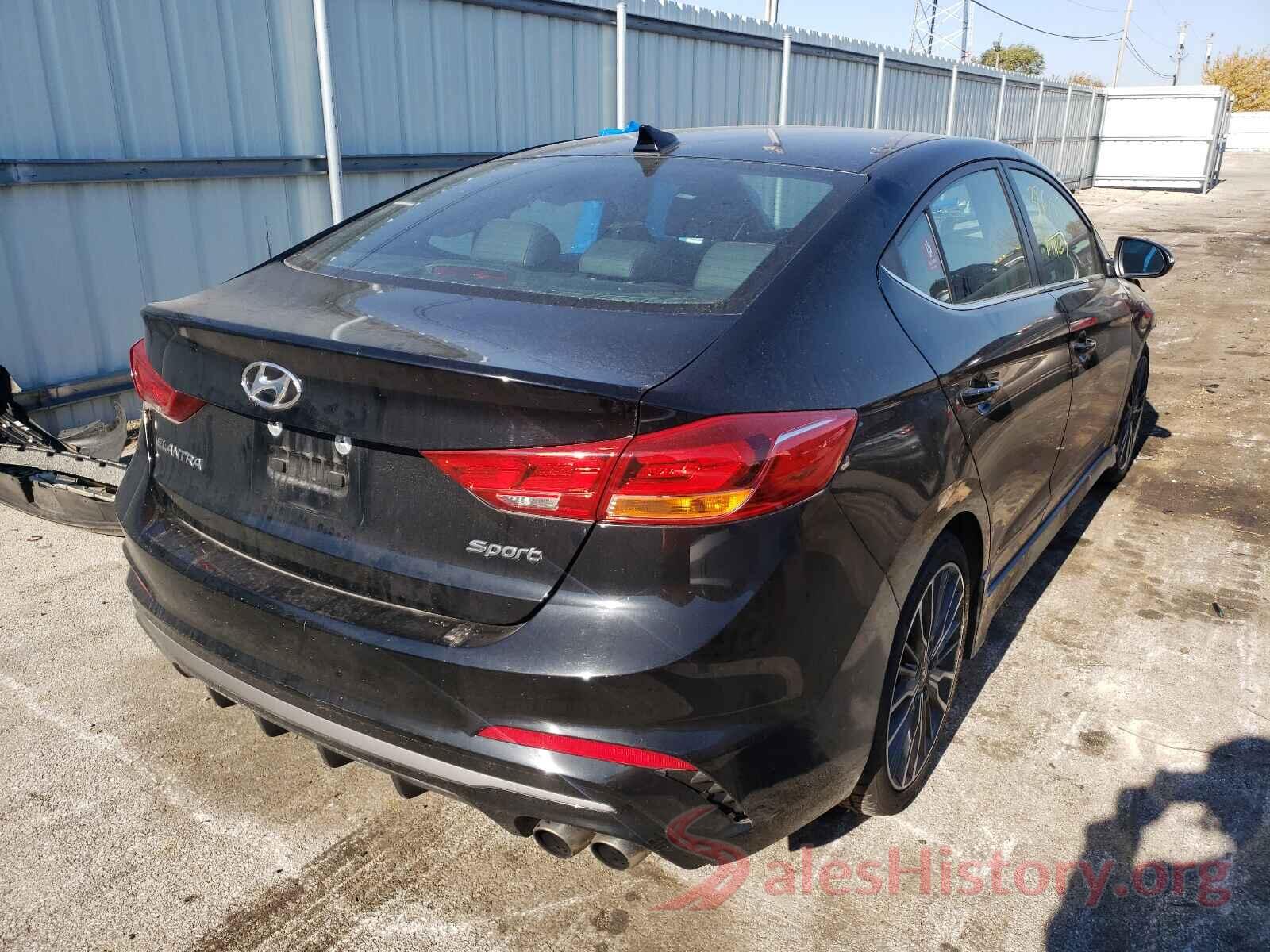 KMHD04LBXJU474632 2018 HYUNDAI ELANTRA