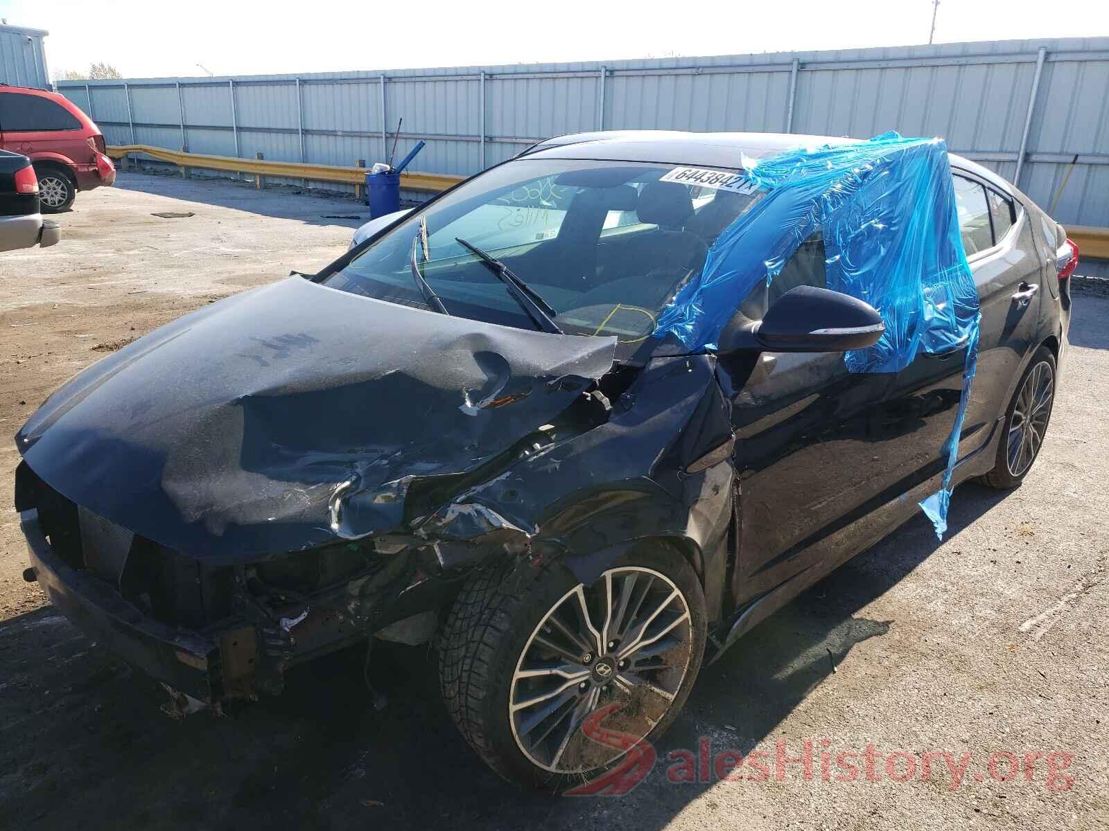 KMHD04LBXJU474632 2018 HYUNDAI ELANTRA