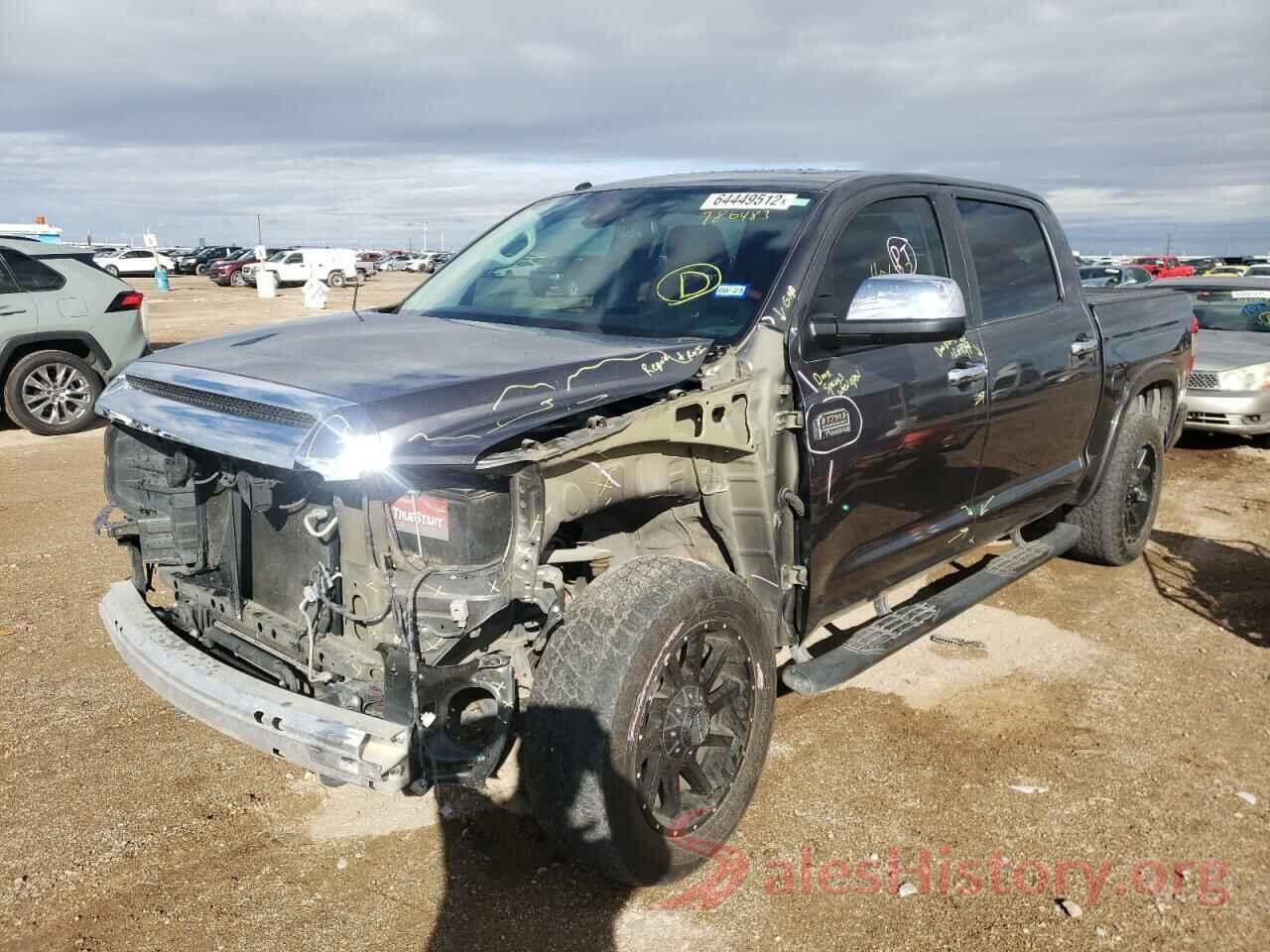 5TFAY5F10KX786483 2019 TOYOTA TUNDRA