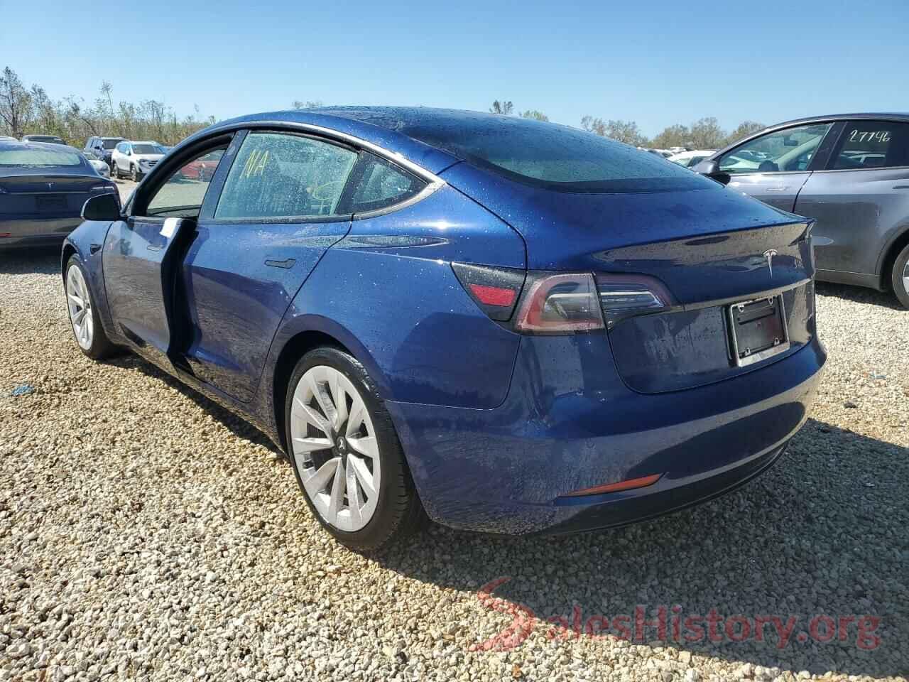 5YJ3E1EB6MF902433 2021 TESLA MODEL 3