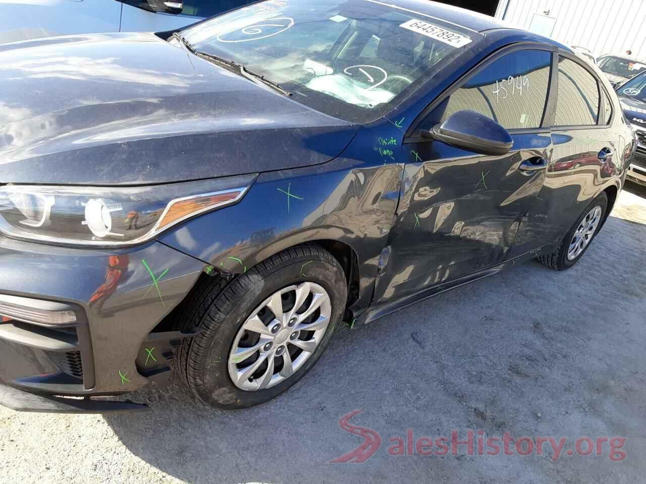 3KPF24AD3KE076125 2019 KIA FORTE