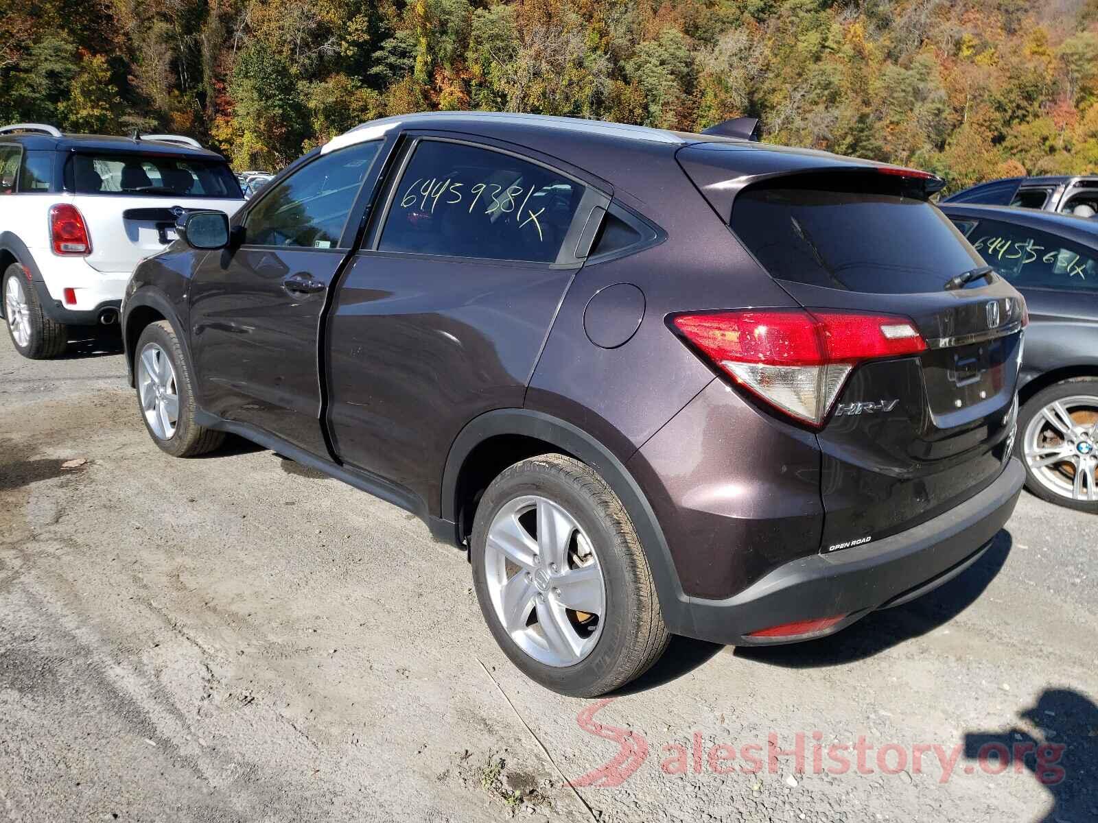 3CZRU6H72KM729207 2019 HONDA HR-V