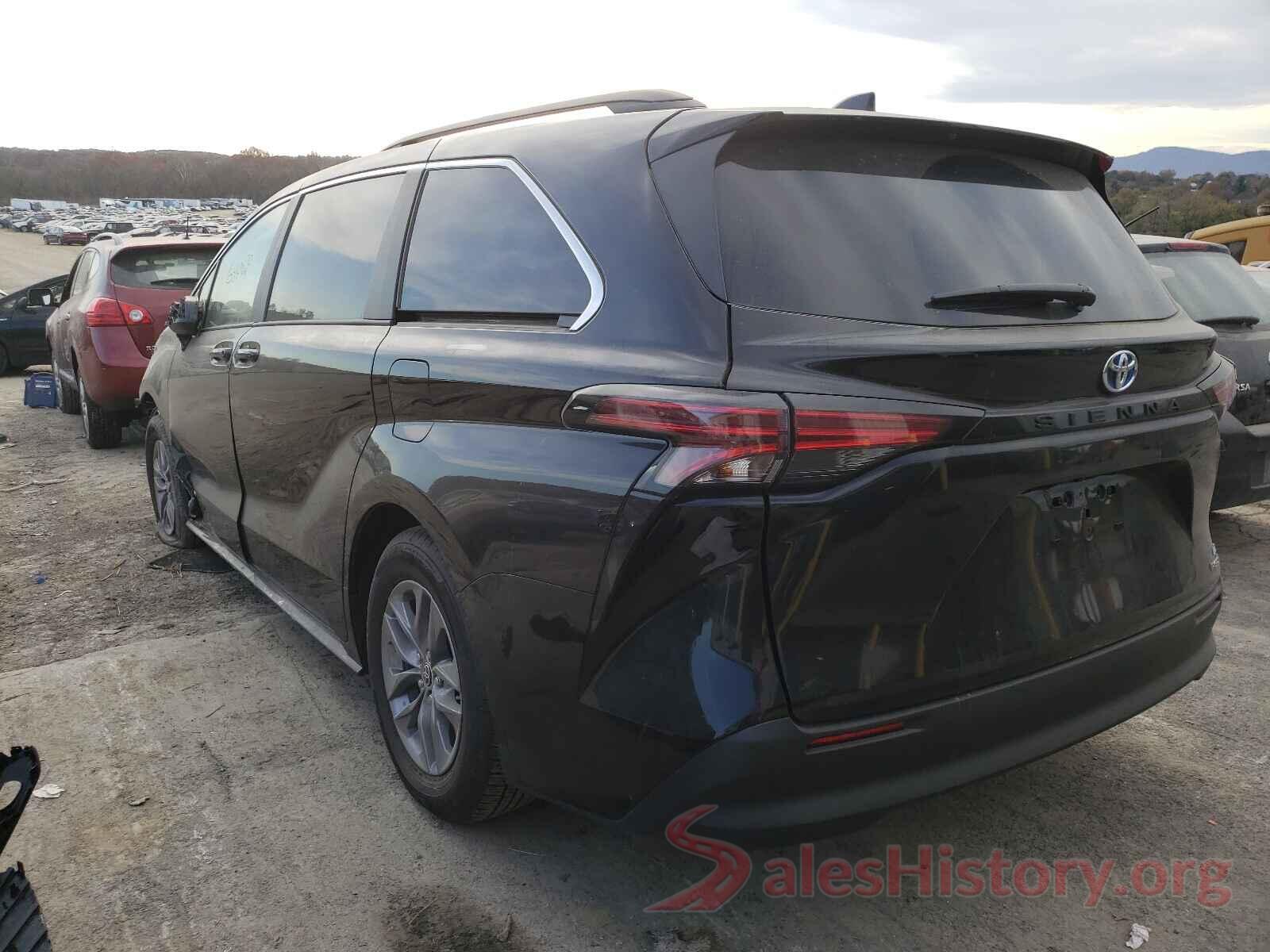 5TDKRKEC2MS072849 2021 TOYOTA SIENNA