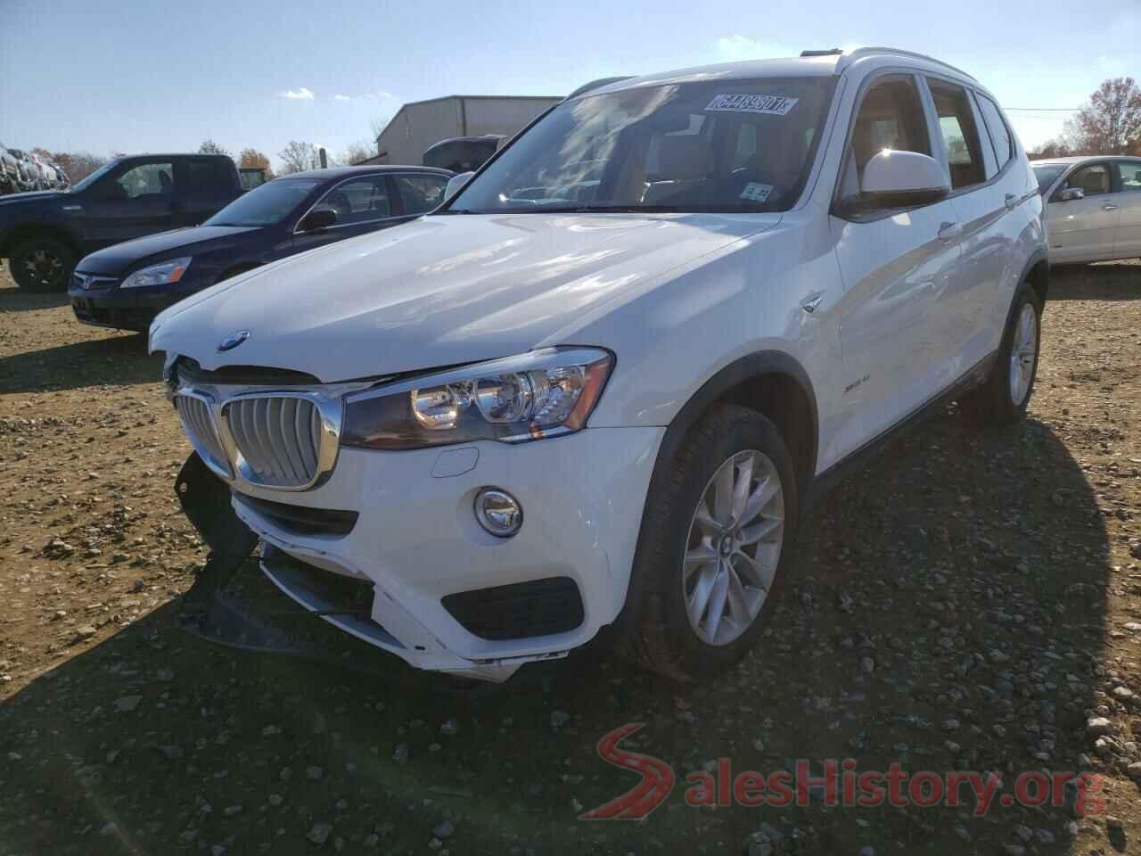 5UXWX9C35H0W70007 2017 BMW X3