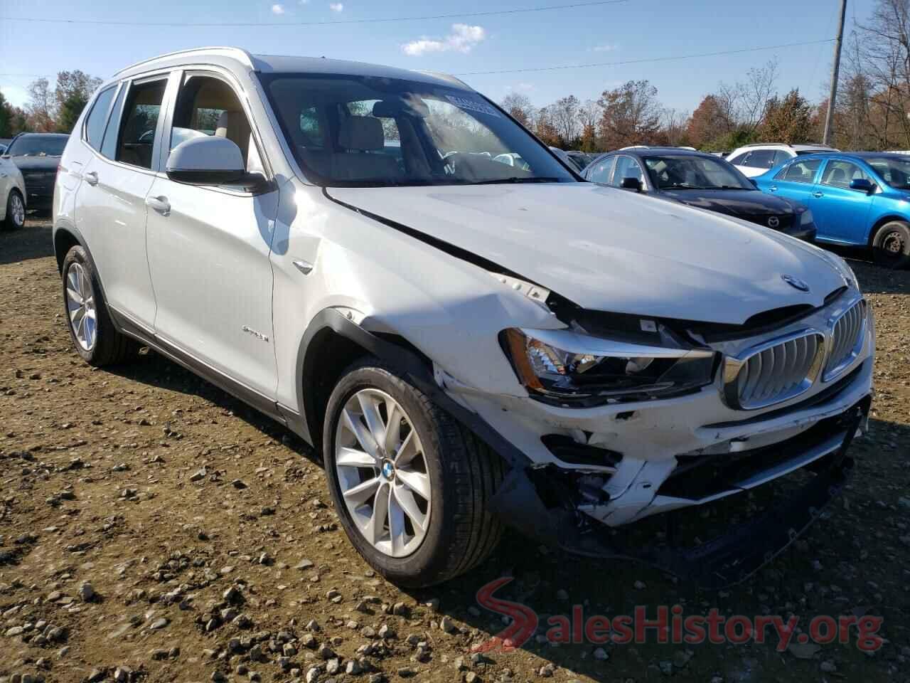 5UXWX9C35H0W70007 2017 BMW X3