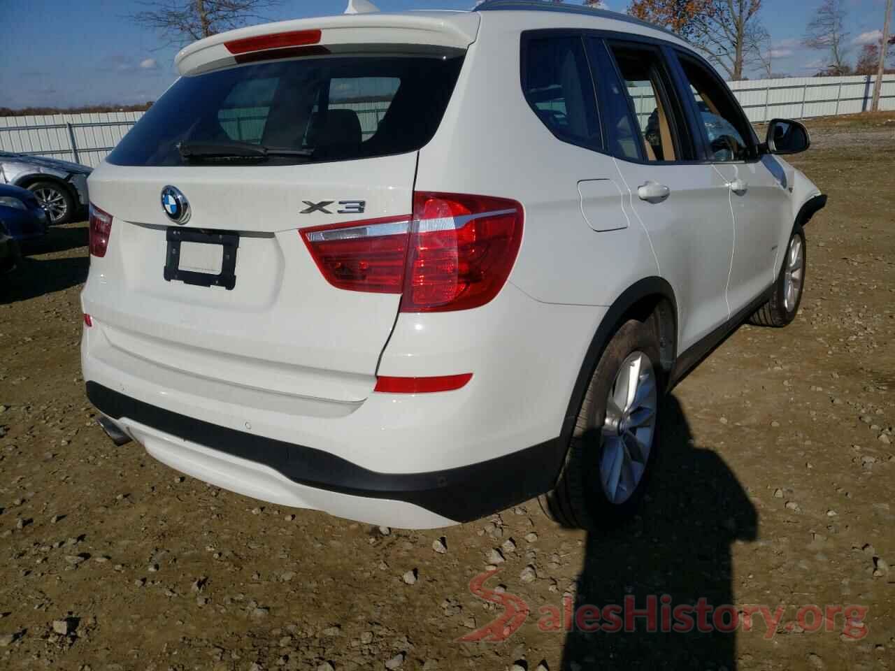 5UXWX9C35H0W70007 2017 BMW X3