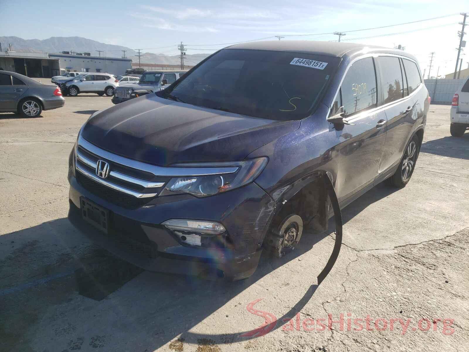 5FNYF5H3XJB021664 2018 HONDA PILOT